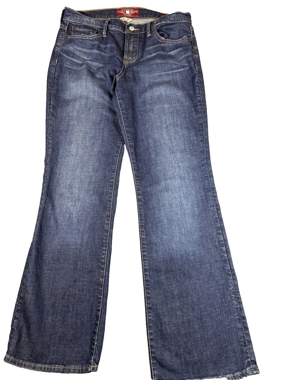 Lucky Brand Sweet & Low Women’s Size 8/29 Blue Dark Wash Flair Jeans Western
